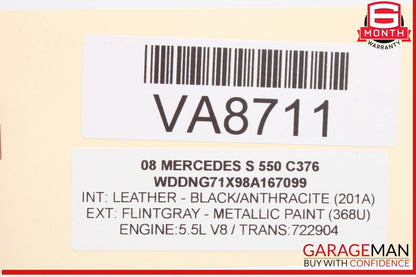 07-10 Mercede W221 S550 S450 Xenon HID Headlight Ballast Module Unit OEM