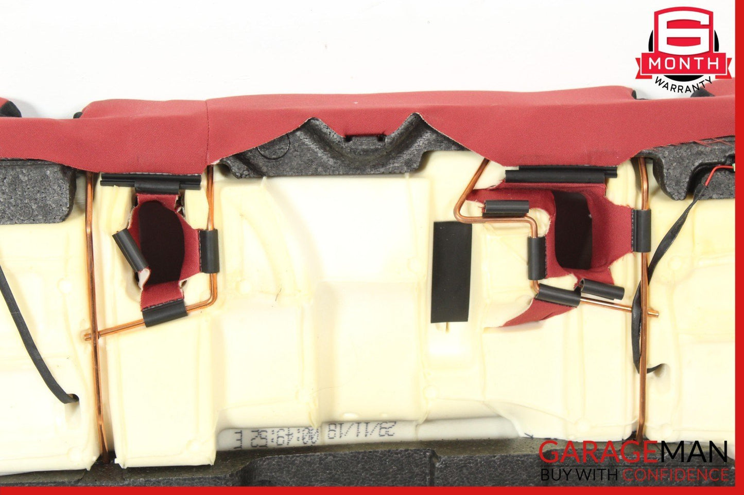 15-24 Porsche Macan 95B Rear Lower Bottom Seat Cushion Red OEM
