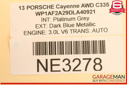 11-24 Porsche Cayenne 958 AWD Front Left Driver Side Door Control Module OEM