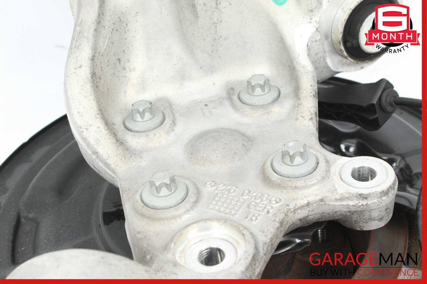 14-19 Mercedes W117 CLA250 Rear Right Wheel Spindle Knuckle Hub Rotor Disc OEM
