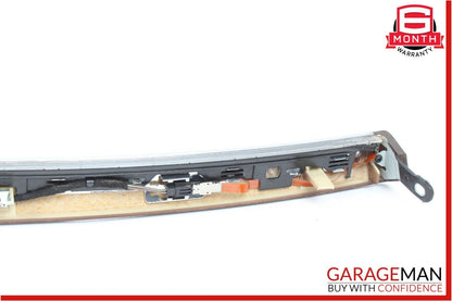 07-09 Mercedes W221 S550 Front Center Dashboard Trim Panel Bezel Cover Wood