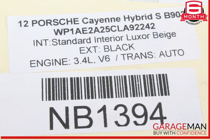 11-17 Porsche Cayenne 958 Rear Left Lower Control Arm OEM
