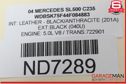 03-12 Mercedes R230 SL500 SL600 Floor Shifter Gear Shift Selector Box OEM