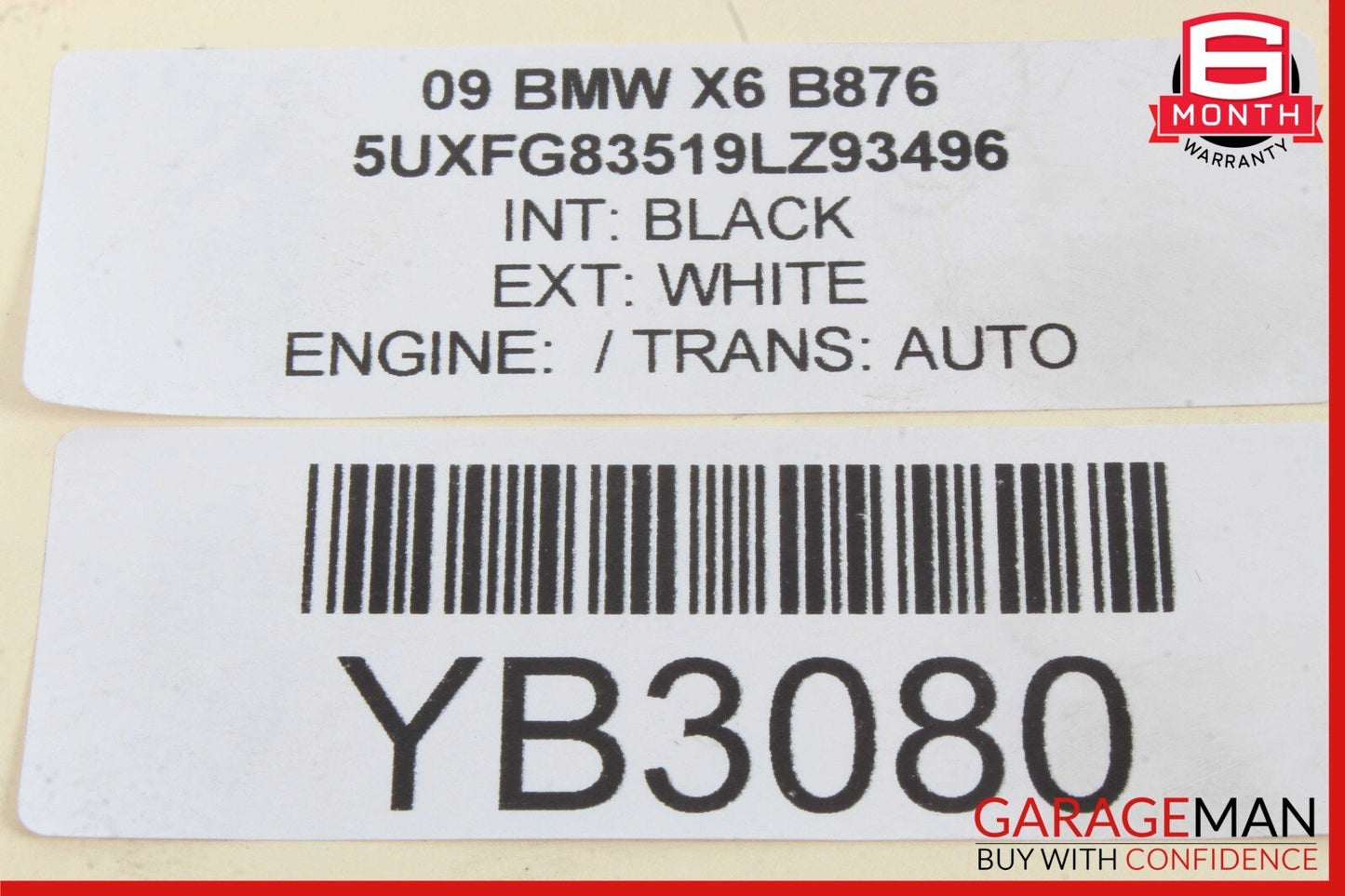 07-13 BMW E71 E72 X5 X6 FRONT OR REAR LEFT DOOR WINDOW MOTOR 6967261 OEM