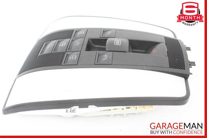 12-18 Mercedes W212 E350 E400 CLS400 CLS500 Overhead Dome Light Lamp Black OEM
