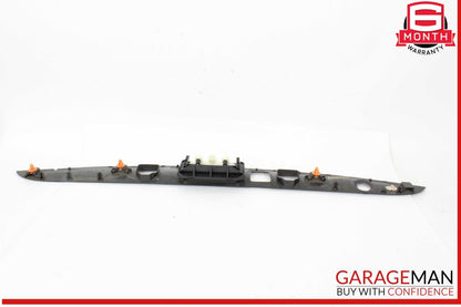 12-14 Mercedes W218 CLS550 CLS500 CLS63 AMG Trunk Lid Tailgate Handle Trim OEM
