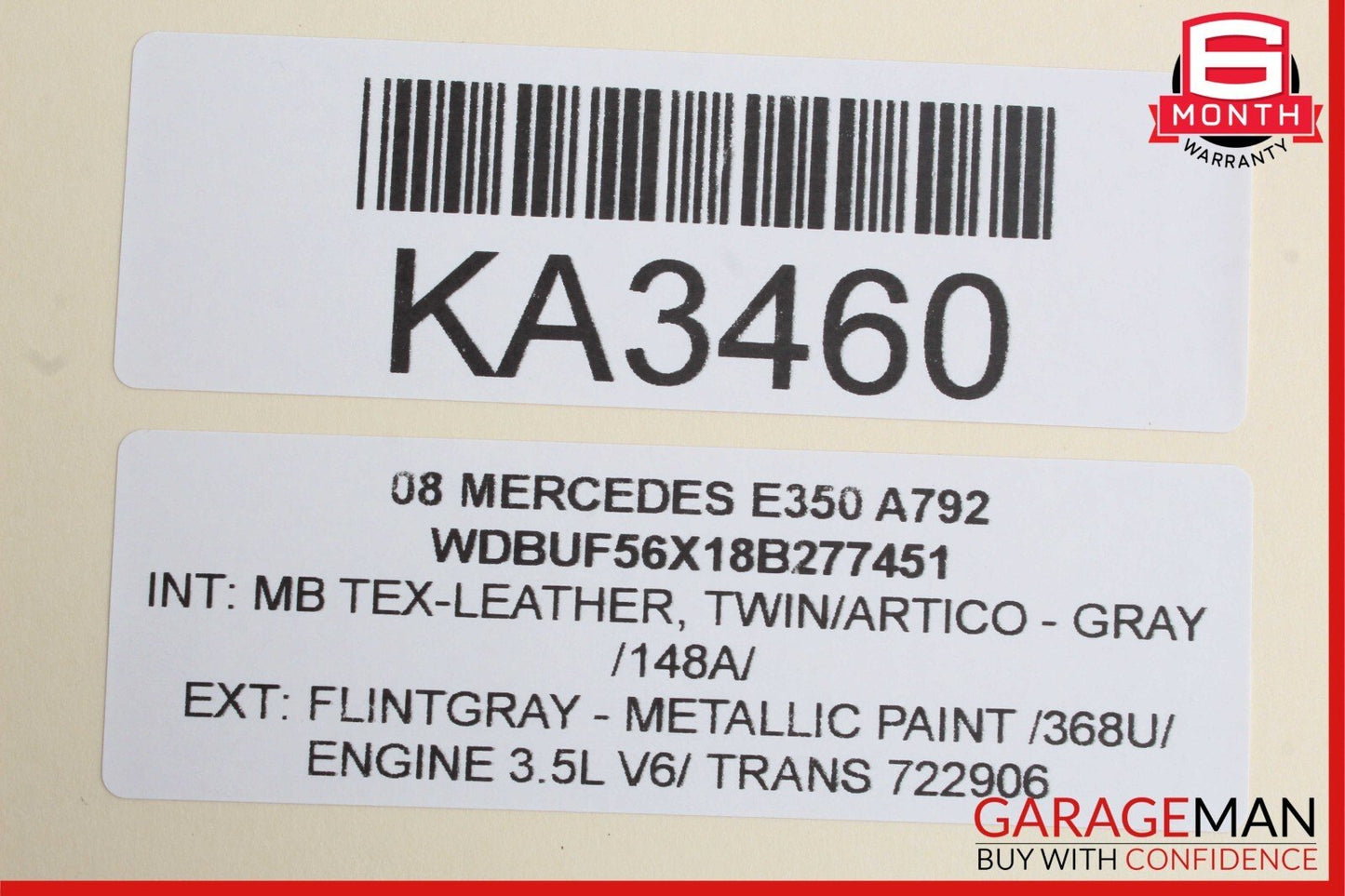 03-09 Mercedes W211 E500 E350 E63 Rear Left Side Door Lock Latch Actuator
