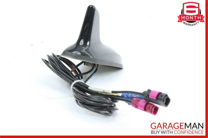 08-14 Mercedes W204 C300 C63 AMG Top Roof Shark Fin GPS Radio Antenna Black OEM