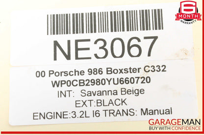 97-04 Porsche Boxster 986 Rear Right Passenger Side CV Axle Shaft OEM