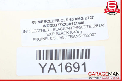06-11 Mercedes W219 CLS550  CLS63 AMG A/C AC Heater Climate Controller Unit