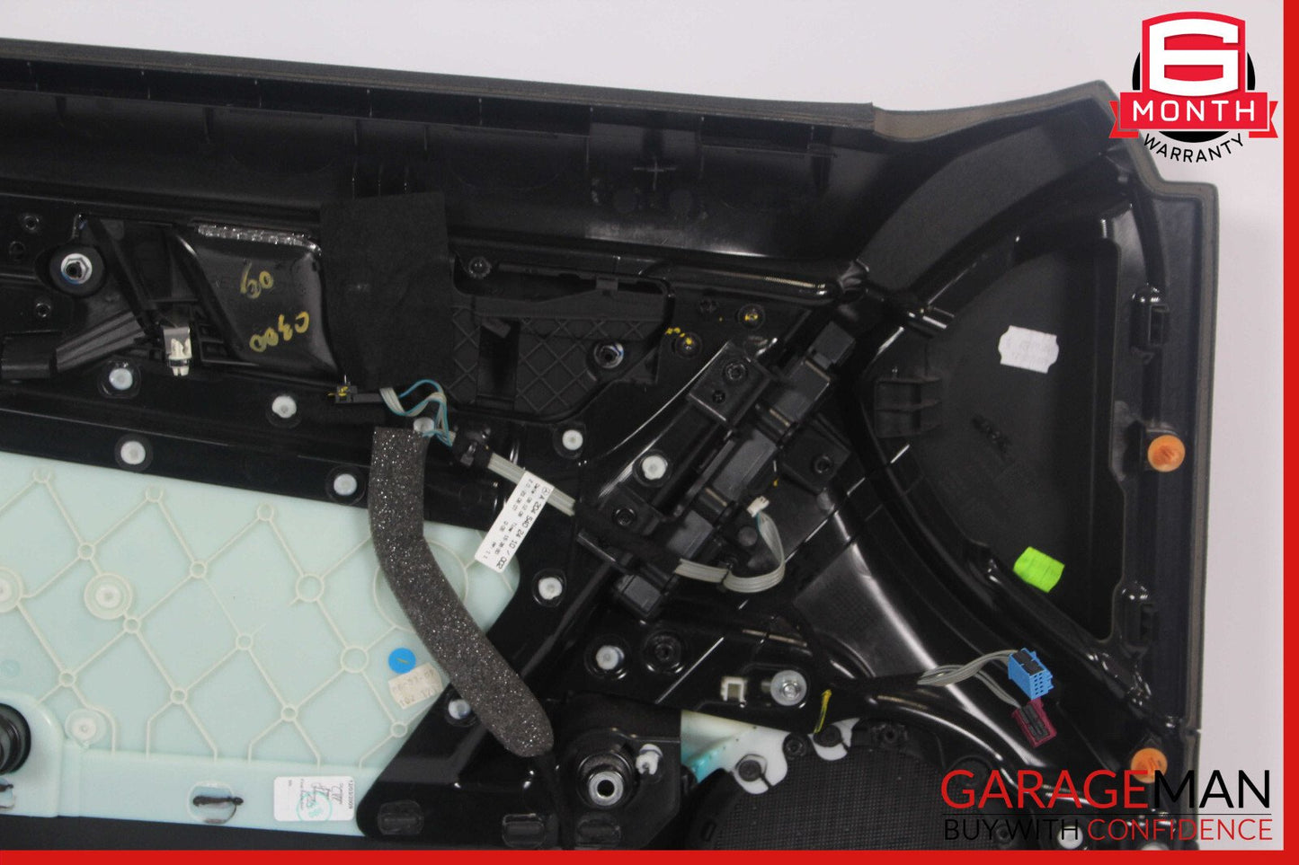 08-14 Mercedes W204 C250 C300 Sedan Front Right Side Interior Door Panel Black