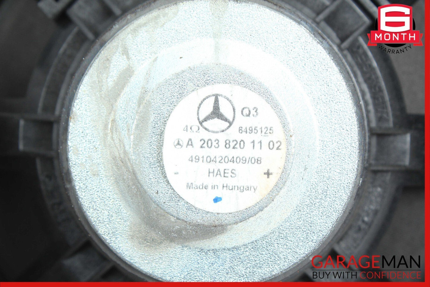 01-07 Mercedes W203 C230 C32 AMG Front Right & Left Side Door Audio Speaker Set