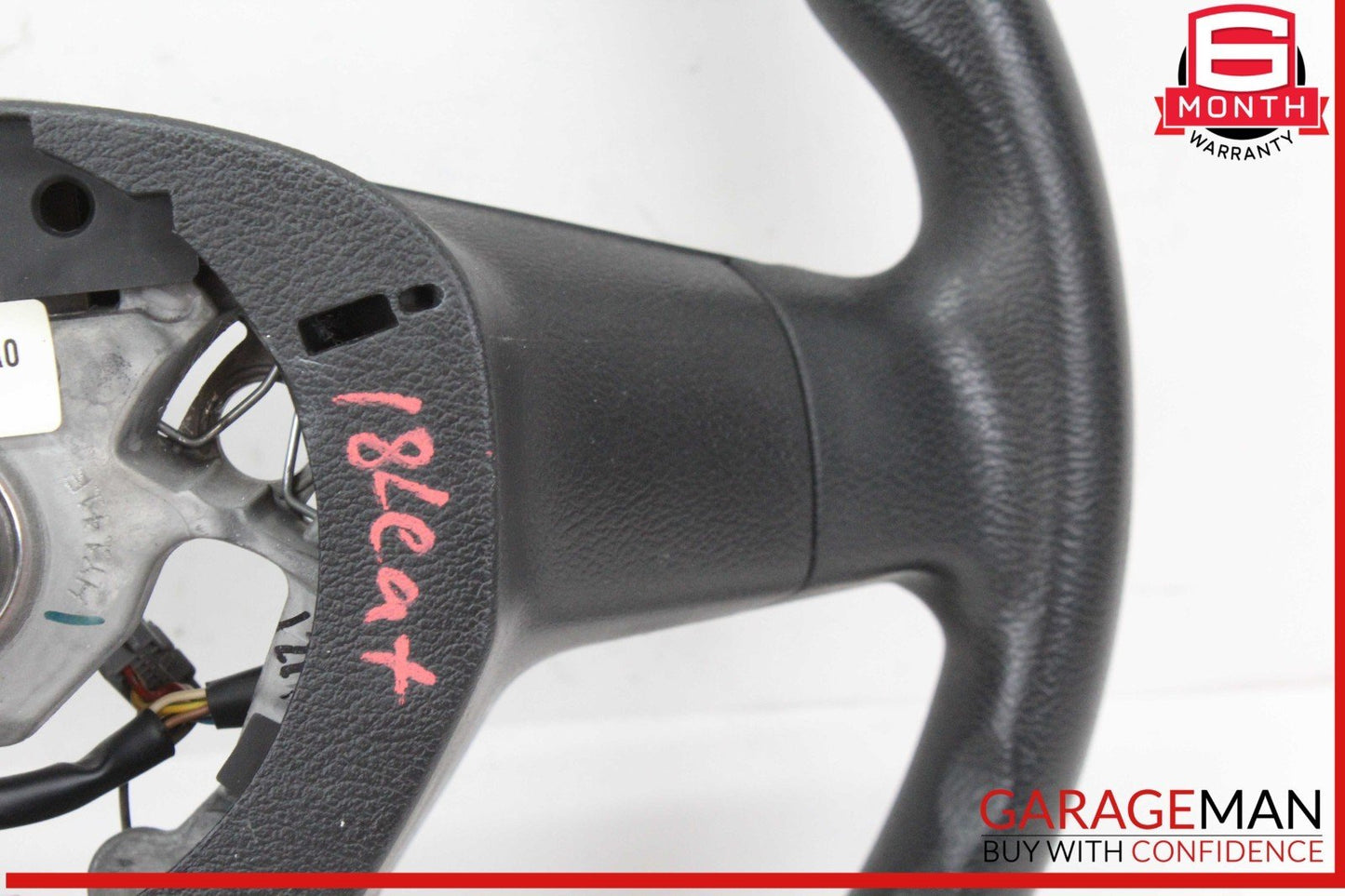 18-24 Nissan Leaf Steering Wheel Black 48430-5WK0C OEM