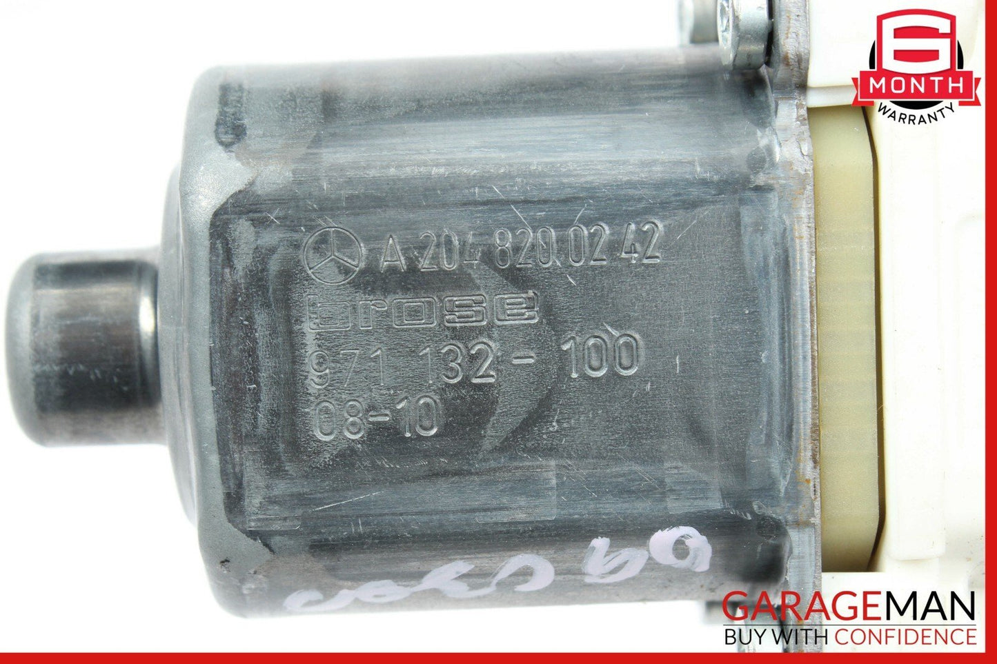 08-14 Mercedes W204 C350 Sedan Front Right Door Window Regulator Motor Unit