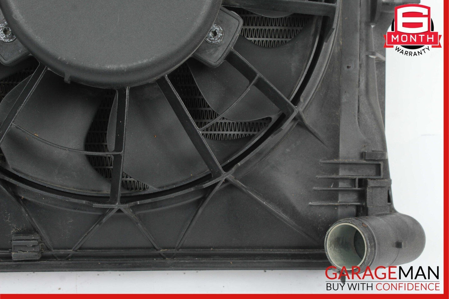 97-04 Porsche Boxster 986 Engine Cooling Radiator Fan Motor Shroud Assy