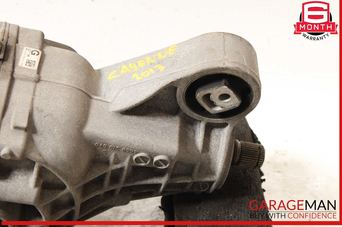 11-18 Porsche Cayenne 958 Rear Differential Diff Axle Carrier 4460310090 OEM