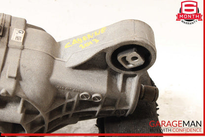 11-18 Porsche Cayenne 958 Rear Differential Diff Axle Carrier 4460310090 OEM
