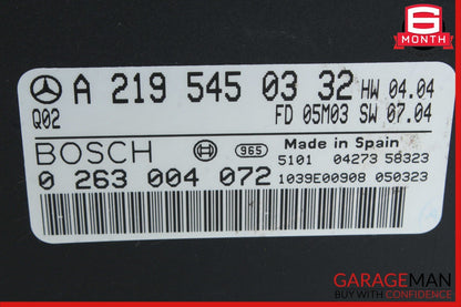 06-08 Mercedes W219 CLS55 CLS500 Parktronic Control Module Unit PDC 2195450332