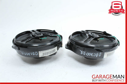 08-15 Mercedes W204 C300 Rear Left & Right Door Sound Speakers Set of 2 OEM