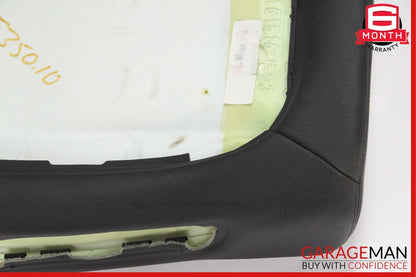 10-16 Mercedes W212 E350 E550 Front Right Side Top Upper Seat Cushion Black OEM
