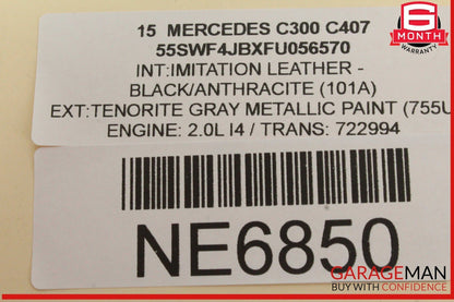 15-18 Mercedes W205 C300 Front Right Passenger Side Door Control Module Unit OEM
