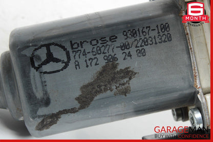 12-20 Mercedes R172 SLK350 Rear Right Side Door Window Regulator Motor Unit OEM