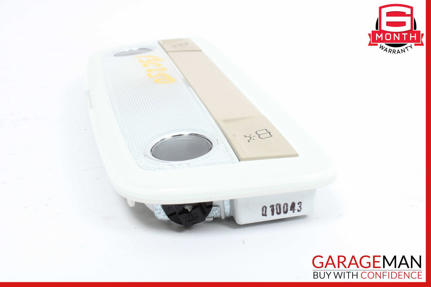08-21 Mercedes W204 C250 GLK350 Rear Overhead Dome Light Beige 2048204901 OEM