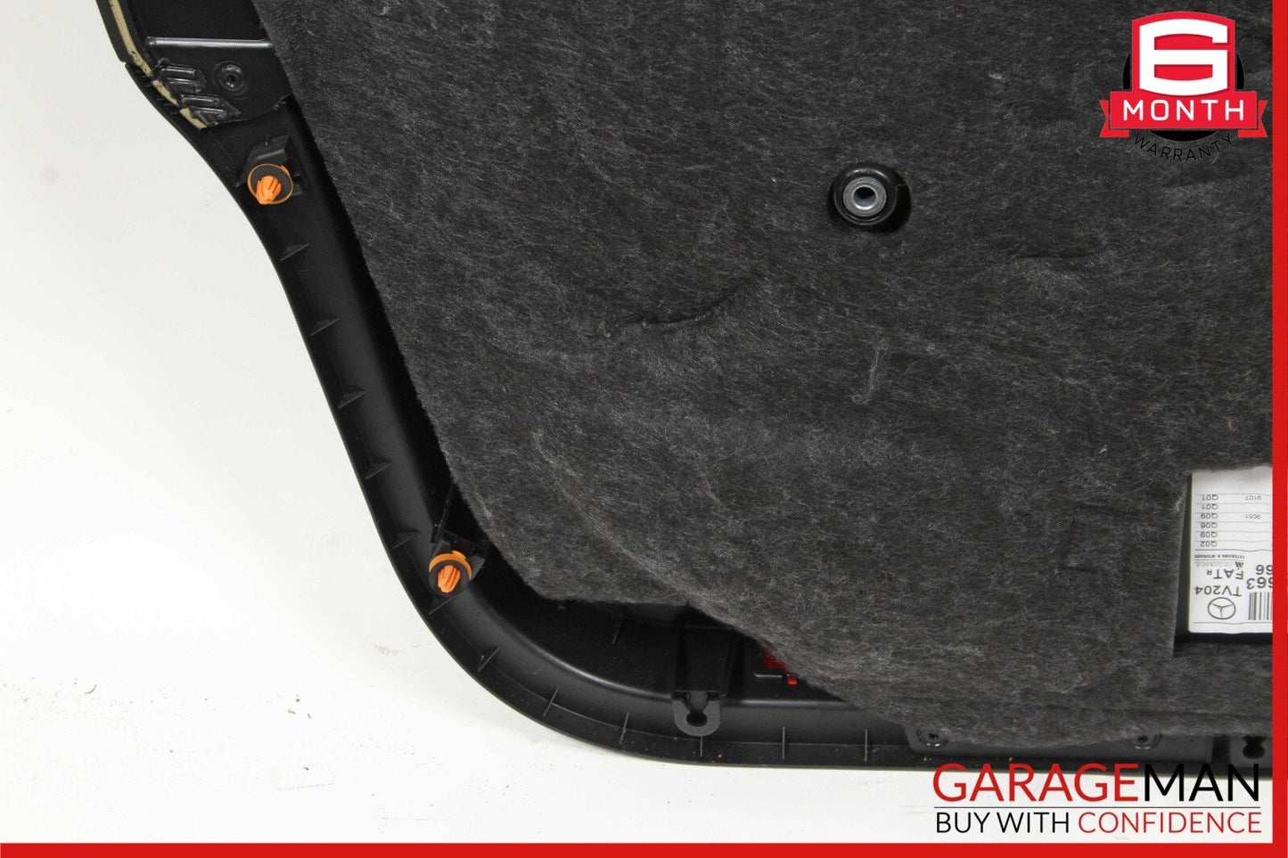 10-15 Mercedes X204 GLK350 Front Right Side Interior Door Panel Assembly Black