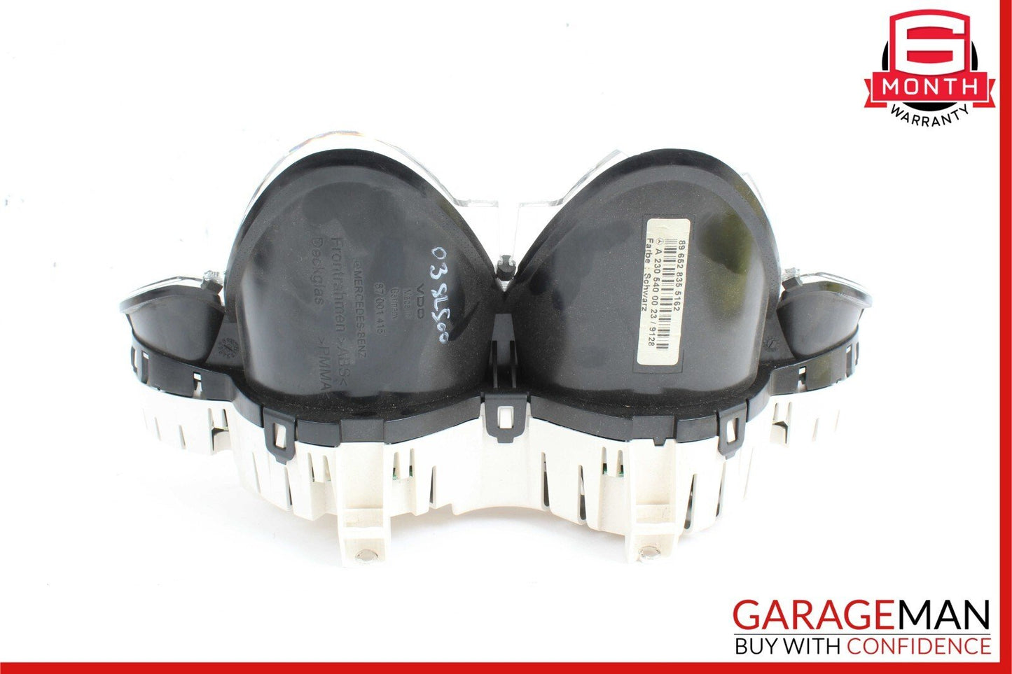 03-08 Mercedes R230 SL550 SL600 Instrument Cluster Speedometer 2305401148 OEM