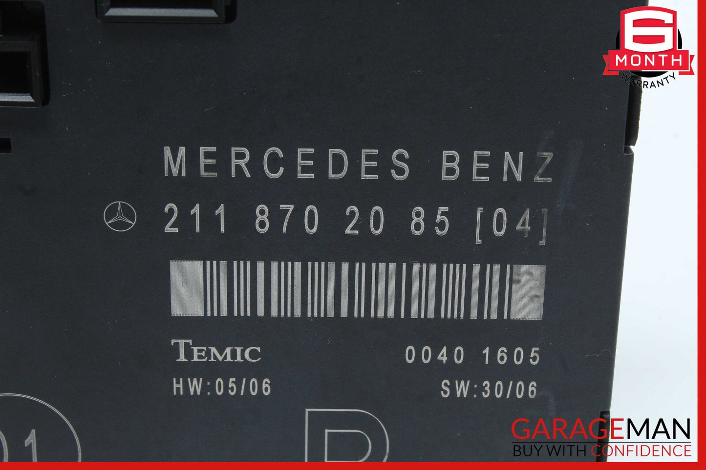 03-09 Mercedes W211 E350 E550 Front Right Passenger Door Control Module OEM