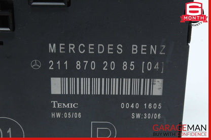 03-09 Mercedes W211 E350 E550 Front Right Passenger Door Control Module OEM