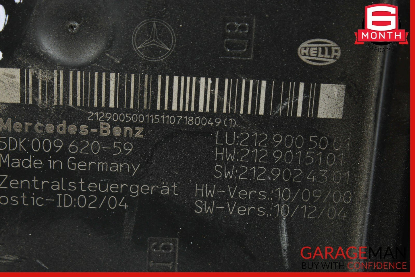 10-18 Mercedes CLS400 E350 E400 Rear SAM Fuse Box Module Relay Assembly OEM