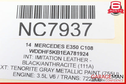 12-14 Mercedes W212 E350 C300 Front / Rear Right Side Exterior Door Handle OEM