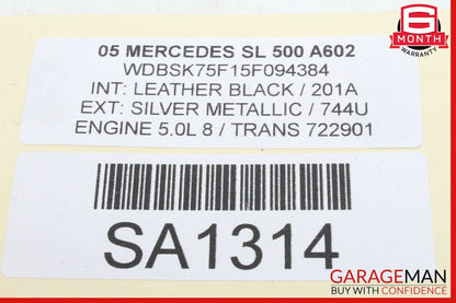 Mercedes SL500 E350 S430 Anti Theft Control Alarm Module 2118209126 OEM
