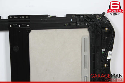 03-13 Maserati Quattroporte M139 Sunroof Guide Rail Frame Glass Track w/ Shade