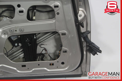 09-15 BMW 750i 750Li Rear Left Exterior Door Shell Panel Silver OEM