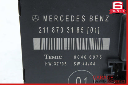 03-09 Mercedes W211 E350 E320 Rear Left Side Door Controller Module Unit OEM
