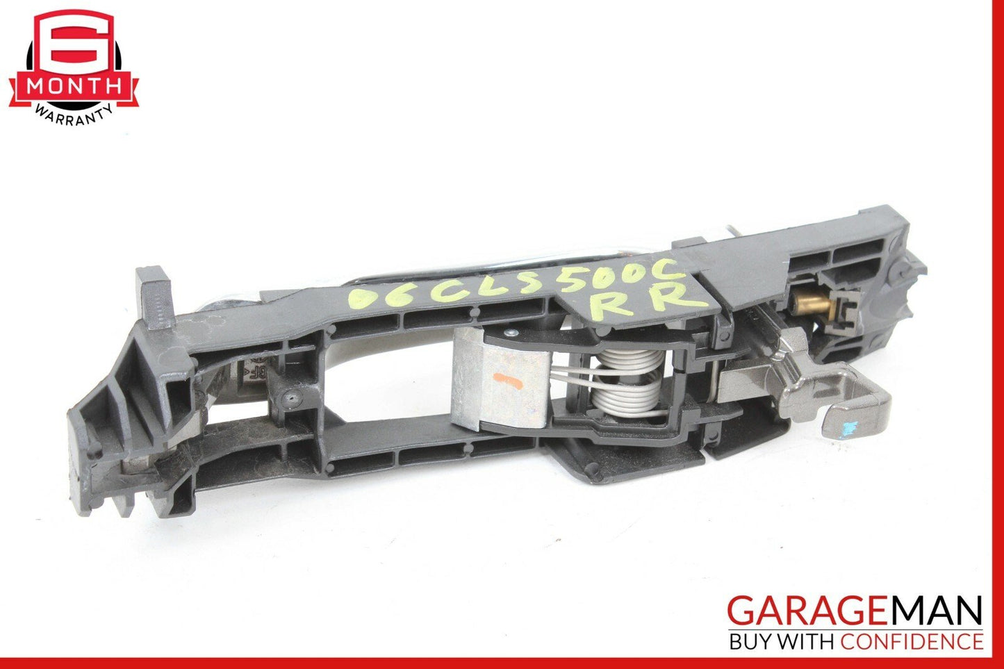 06-11 Mercedes W219 CLS500 Rear Right Side Exterior Door Handle Indium Gray OEM