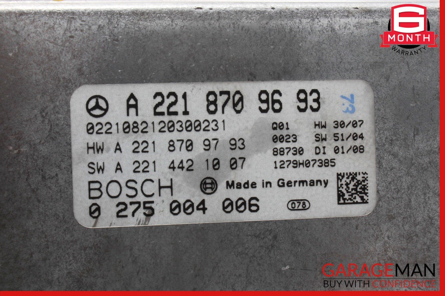 07-09 Mercedes W216 CL550 S63 Night Vision Camera Control Module Unit