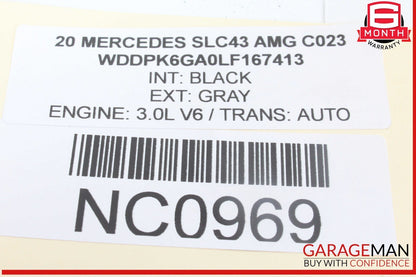 12-20 Mercedes R172 SLC43 AMG Rear Left Convertible Trunk Lift Assist Cylinder