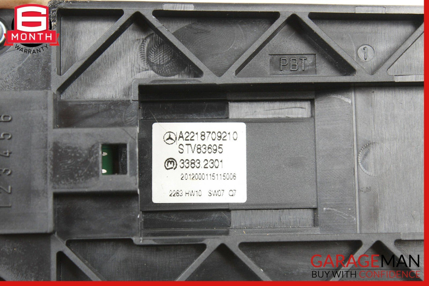 07-13 Mercedes W221 S550 Rear Left / Right Door Window Switch Control Module OEM