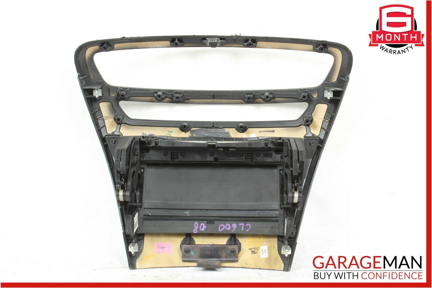 07-13 Mercedes W216 CL600 CL65 AMG Center Console Comand Unit Radio Bezel Trim