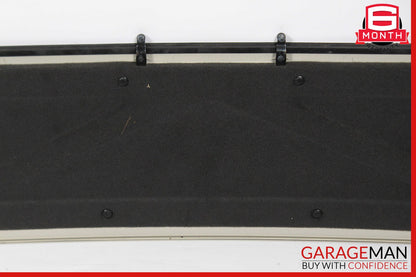 04-09 Cadillac XLR Convertible Rear Folding Top Compartment Panel OEM