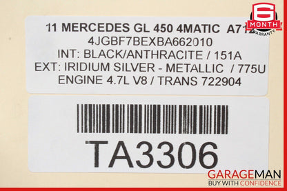 07-12 Mercedes GL450 ML500 R350 Rear Left or Right Side Door Sound Audio Speaker