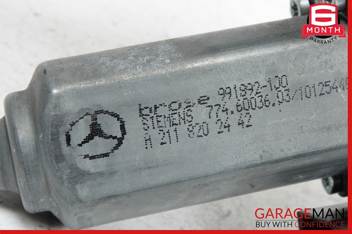03-09 Mercedes W211 E350 E500 Rear Right Side Door Window Regulator Motor Unit