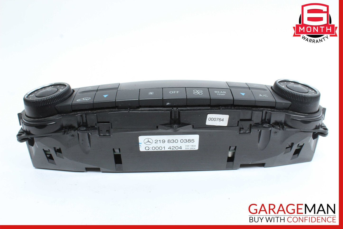 2006-2011 Mercedes-Benz CLS500 W219 AC A/C Climate Control Unit 2198300385