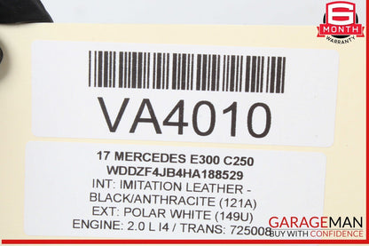 15-20 Mercedes W213 E300 C300 Rear Left Side Door Window Regulator Motor OEM