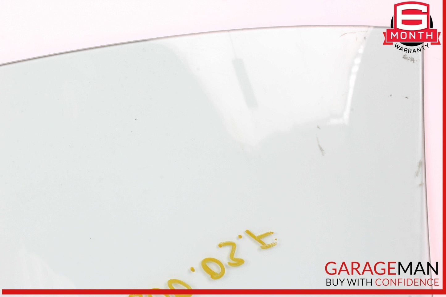 03-12 Mercedes R230 SL500 SL55 AMG Front Right Passenger Side Door Window Glass