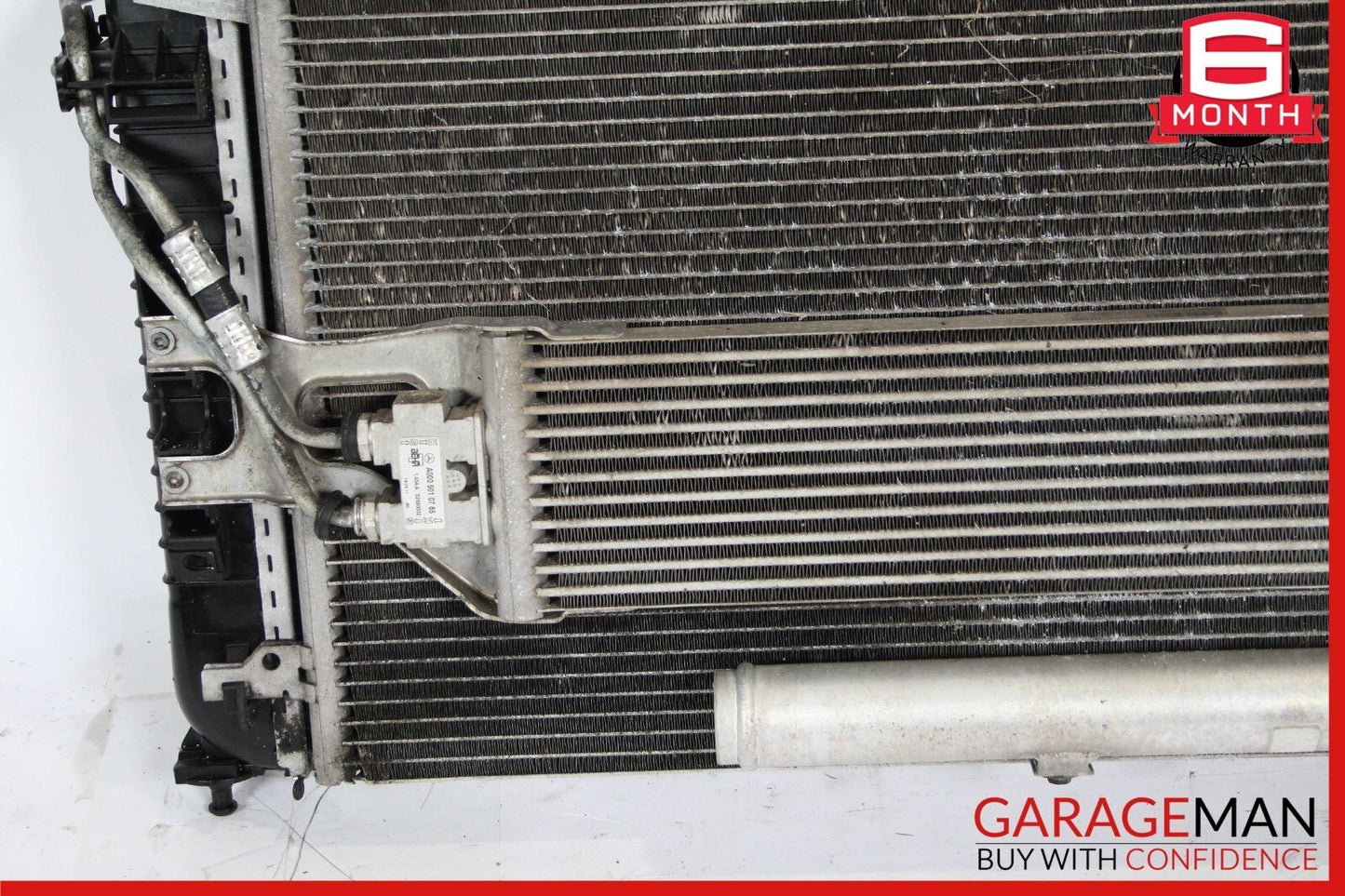 07-09 Mercedes W164 ML320 GL450 Cooling Radiator AC A/C Condenser Oil Cooler OEM