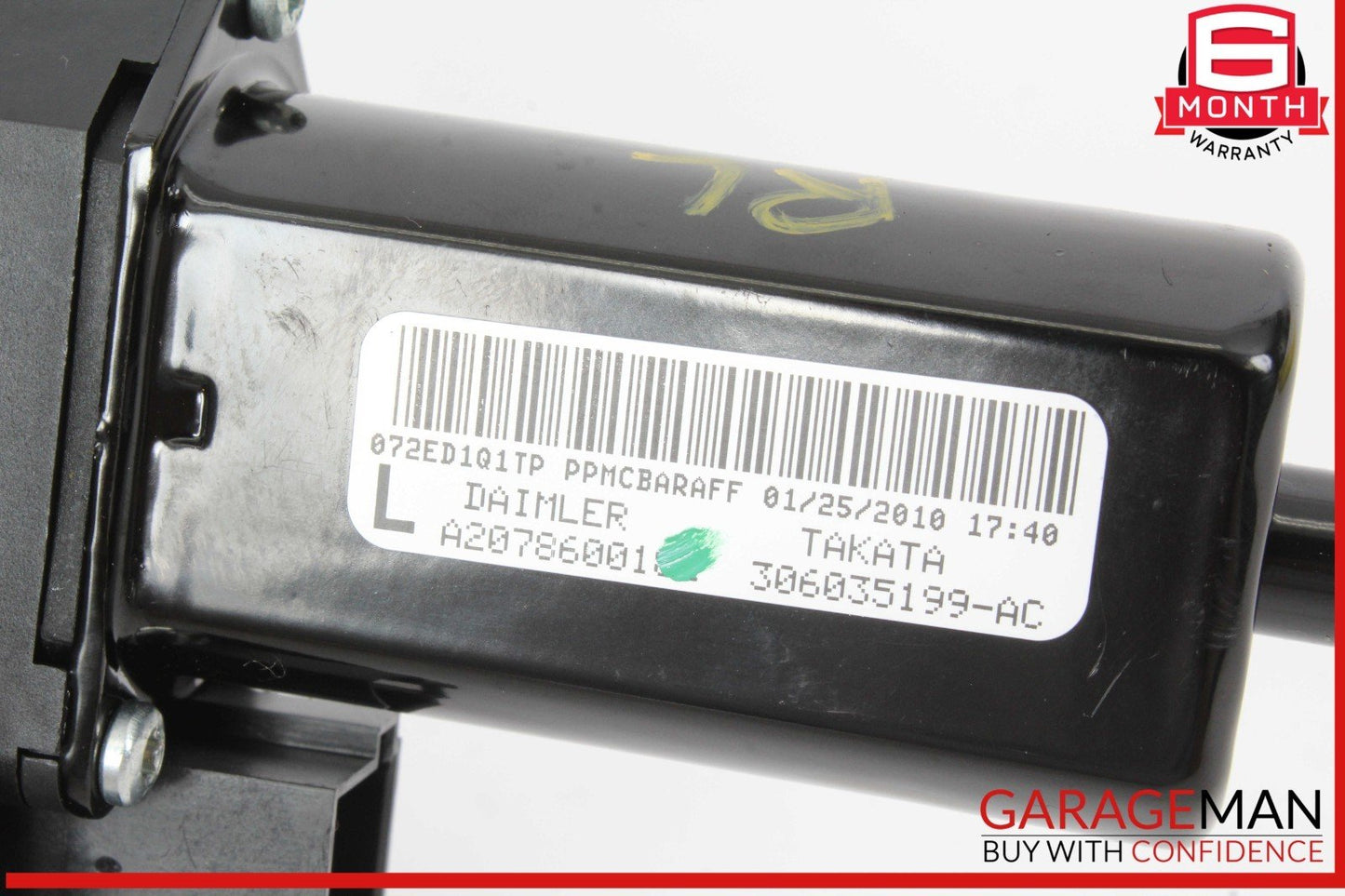 10-17 Mercedes W207 E350 E550 Left Driver Side Seat Belt Feeder Motor OEM